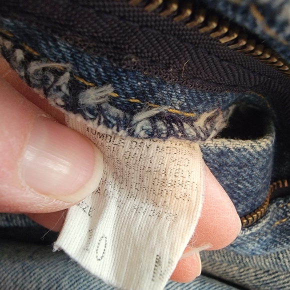 Lee's Vintage  Womens Lee Riders Size 10 M, Made In USA RN 34783 100% Cotton - Picture 7 of 10